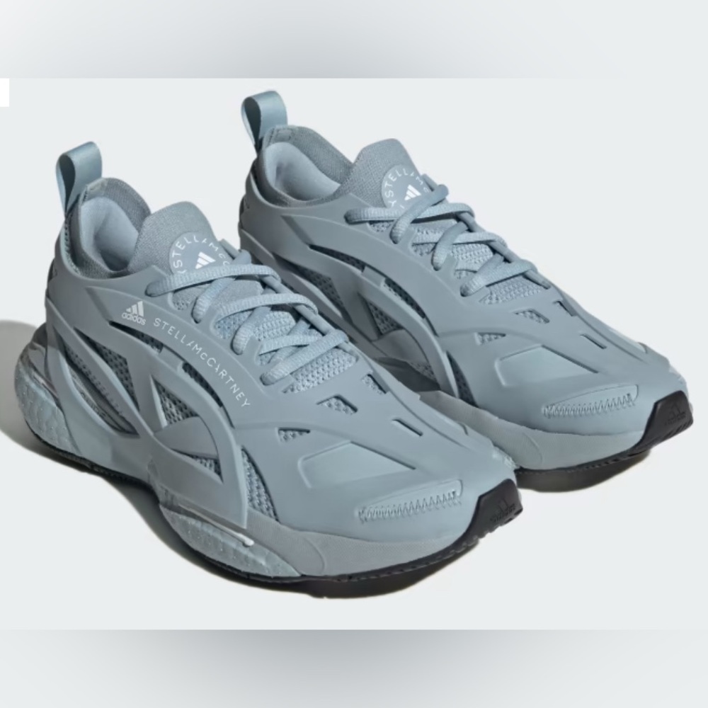 🆕 Adidas by Stella McCartney Solarglide Women’s Sneakers in “Ash Grey” (8.5) - Picture 1 of 8